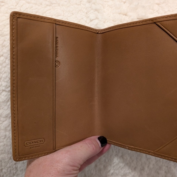 Coach Passport Holder - Picture 2 of 2